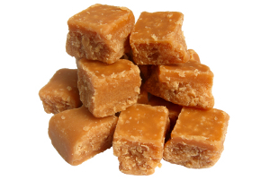 Squares of Scottish Tablet